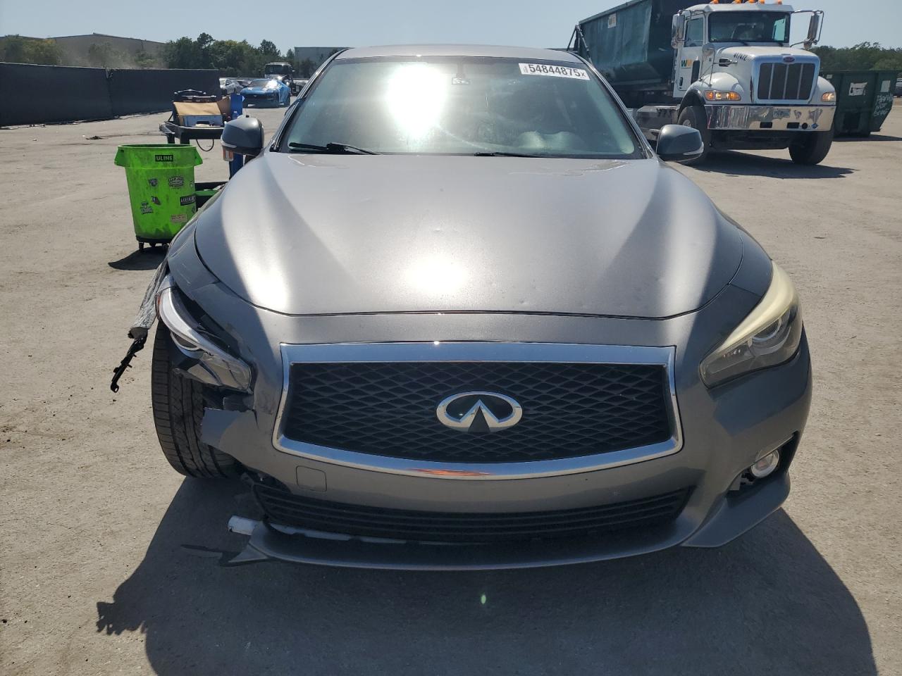 2015 Infiniti Q50 Base Gray vin: JN1BV7AP8FM359101