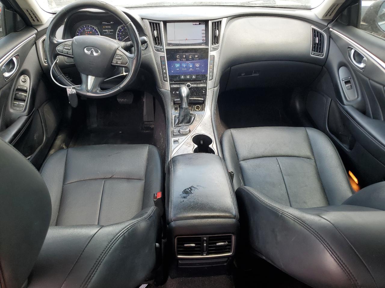 2015 Infiniti Q50 Base Gray vin: JN1BV7AP8FM359101