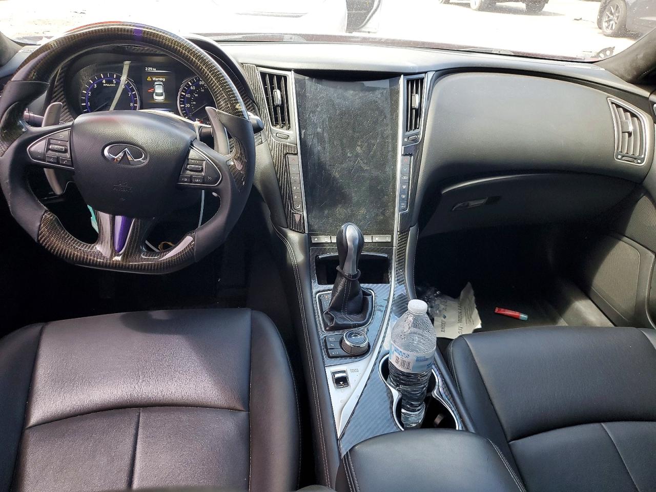2014 Infiniti Q50 Base Black vin: JN1BV7AP9EM674097