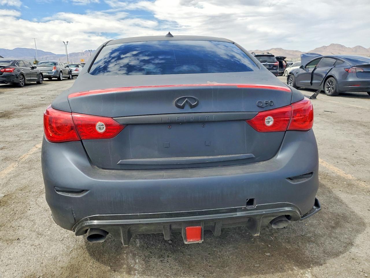 2014 Infiniti Q50 Base Black vin: JN1BV7AP9EM674097