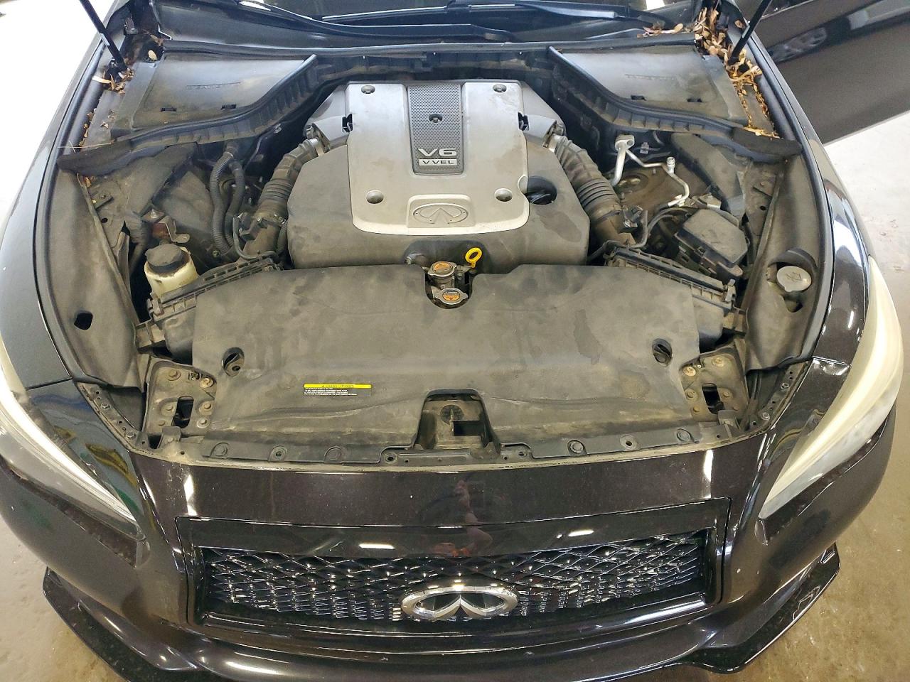2014 Infiniti Q50 Premium Black vin: JN1BV7AP9EM676867