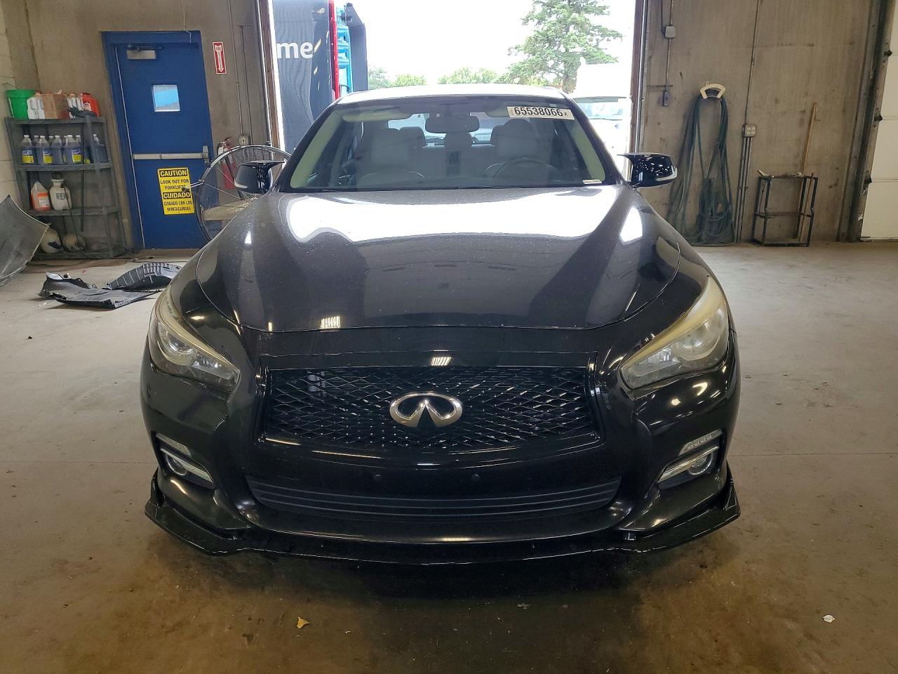 2014 Infiniti Q50 Premium Black vin: JN1BV7AP9EM676867