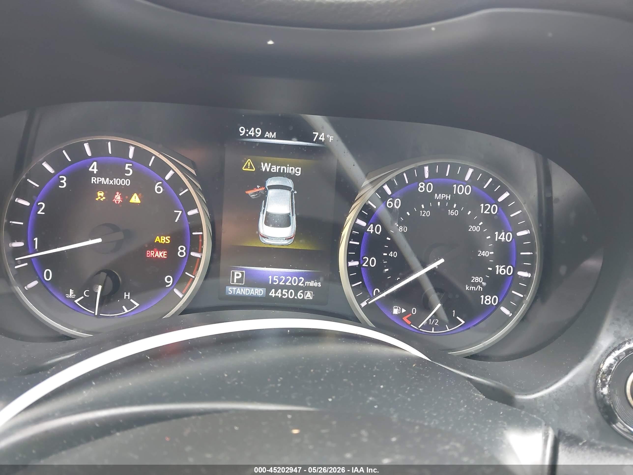2014 Infiniti Q50 Premium Белый vin: JN1BV7AP9EM679767