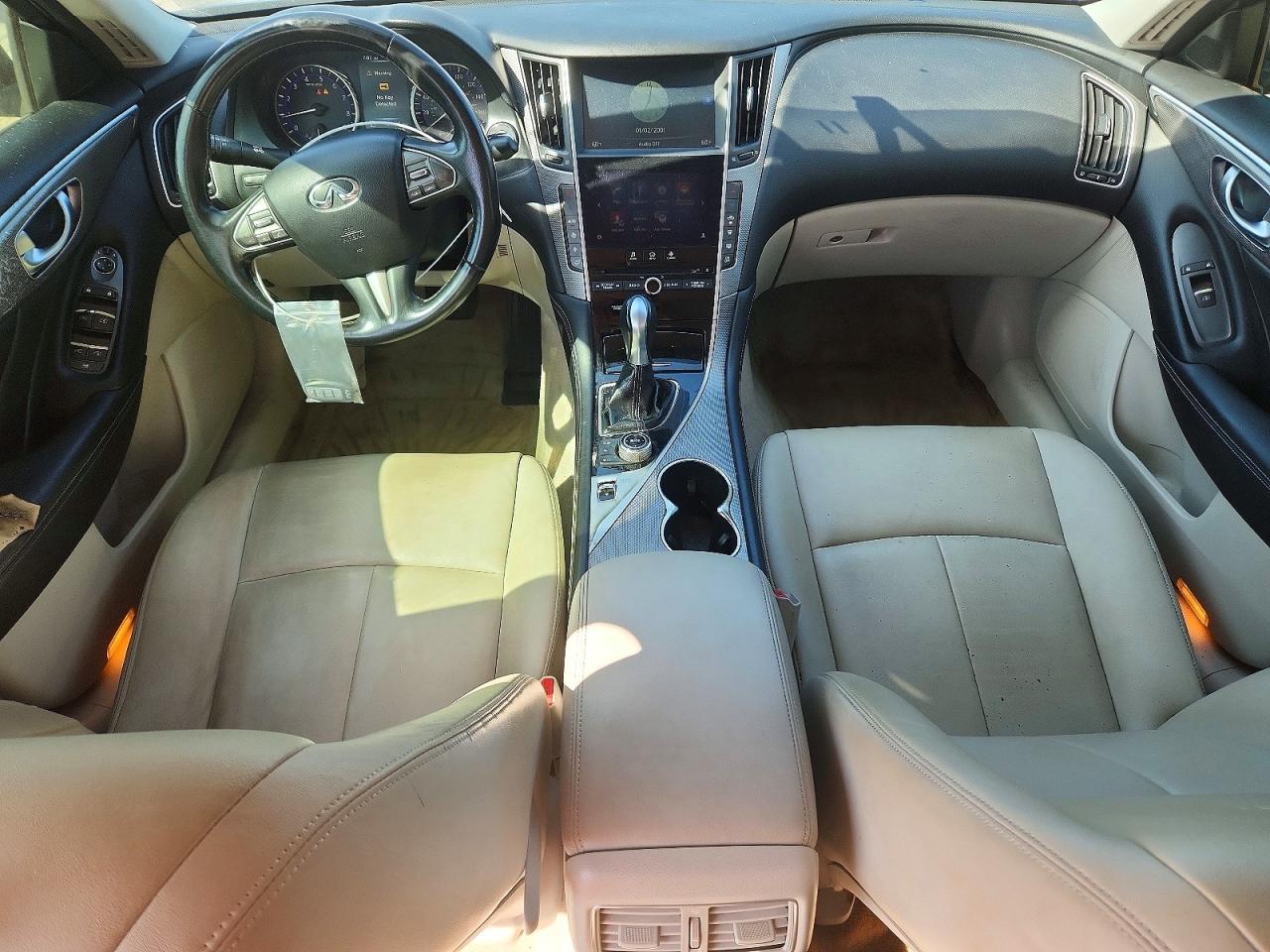 2014 Infiniti Q50 Base Серый vin: JN1BV7AP9EM691059