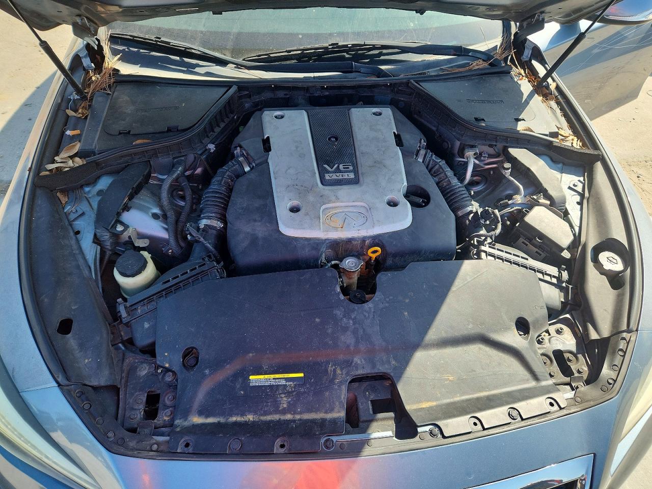 2014 Infiniti Q50 Base Серый vin: JN1BV7AP9EM691059