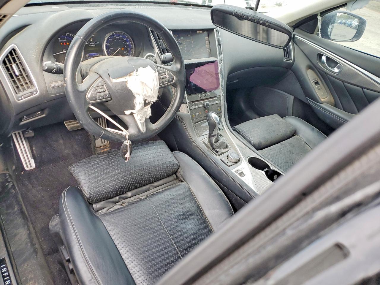 2015 Infiniti Q50 Sport Черный vin: JN1BV7AP9FM332134