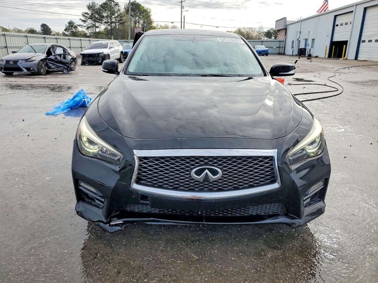 2015 Infiniti Q50 Sport Черный vin: JN1BV7AP9FM332134