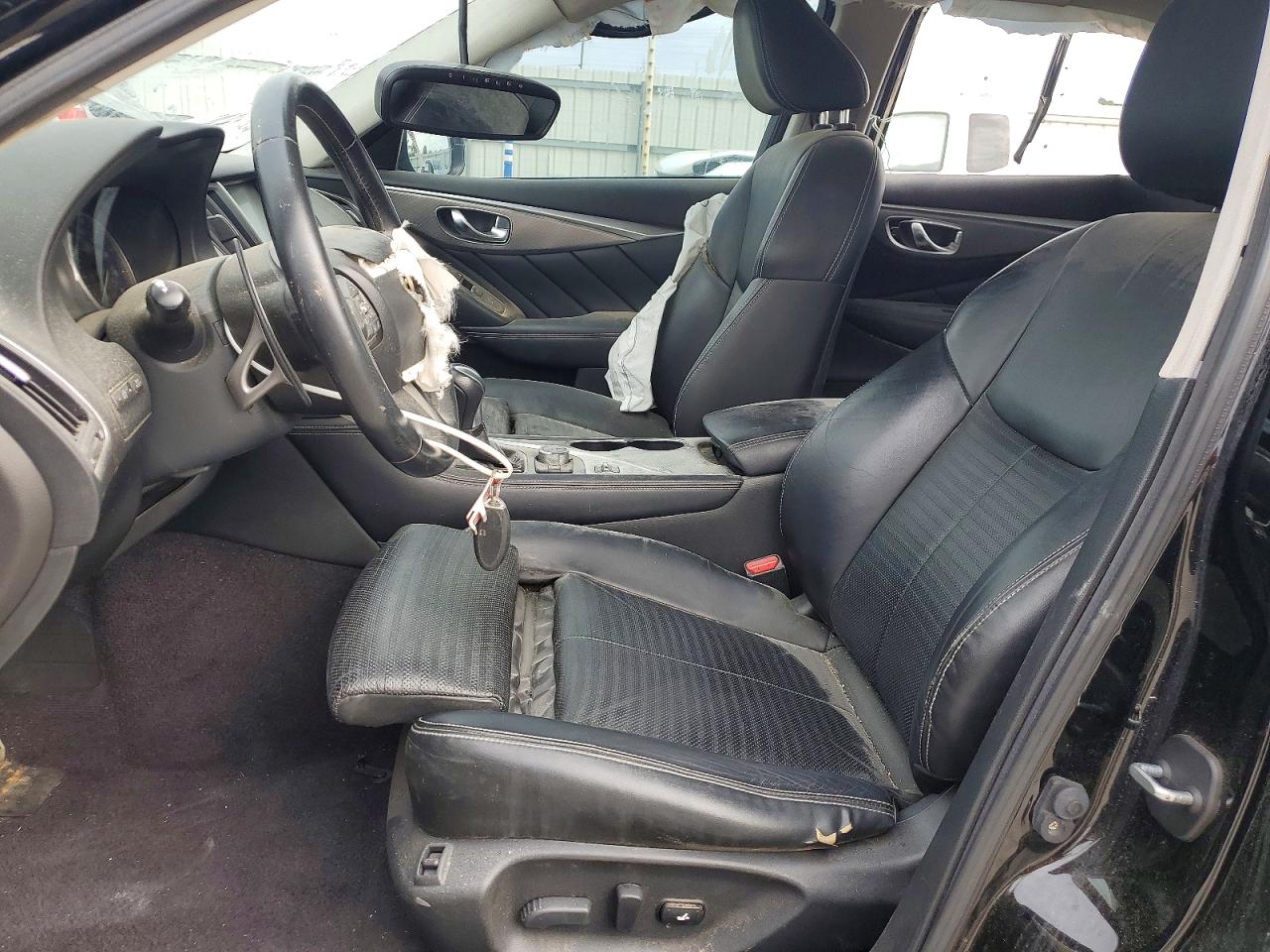 2015 Infiniti Q50 Sport Черный vin: JN1BV7AP9FM332134