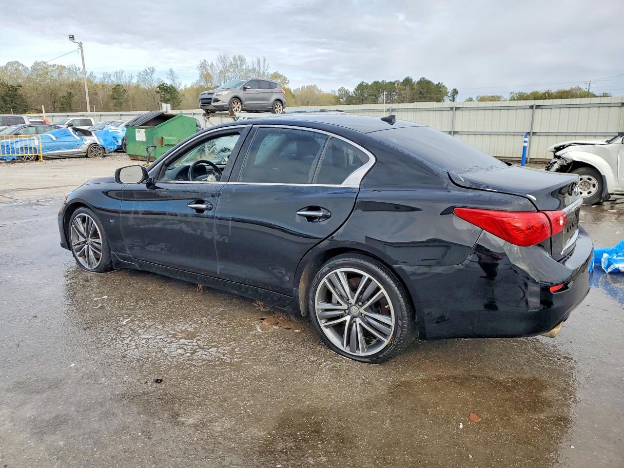 2015 Infiniti Q50 Sport Черный vin: JN1BV7AP9FM332134