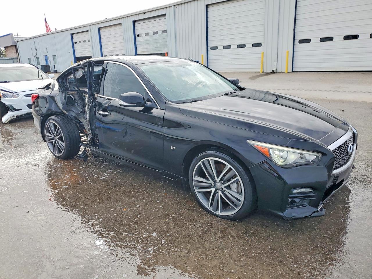 2015 Infiniti Q50 Sport Черный vin: JN1BV7AP9FM332134