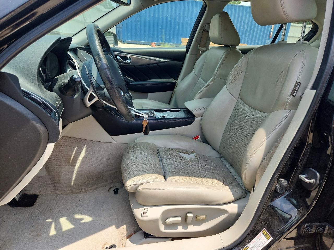 2015 Infiniti Q50 Sport Черный vin: JN1BV7AP9FM334949