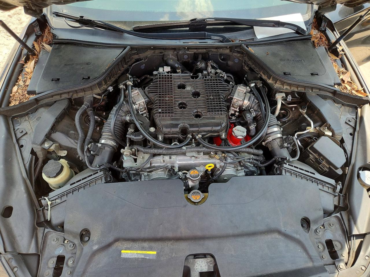 2015 Infiniti Q50 Sport Черный vin: JN1BV7AP9FM334949