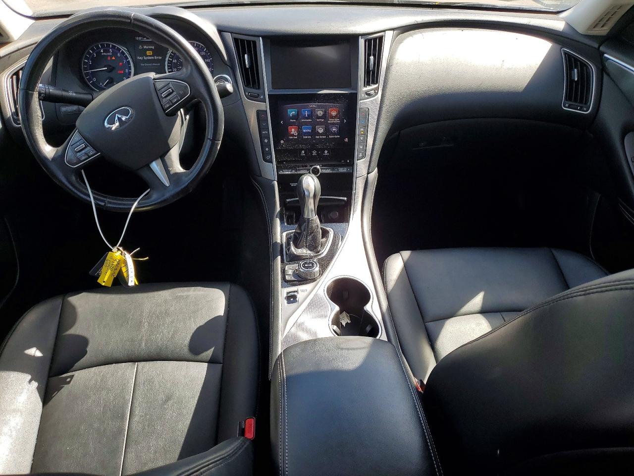 2015 Infiniti Q50 Base Gray vin: JN1BV7AP9FM337558