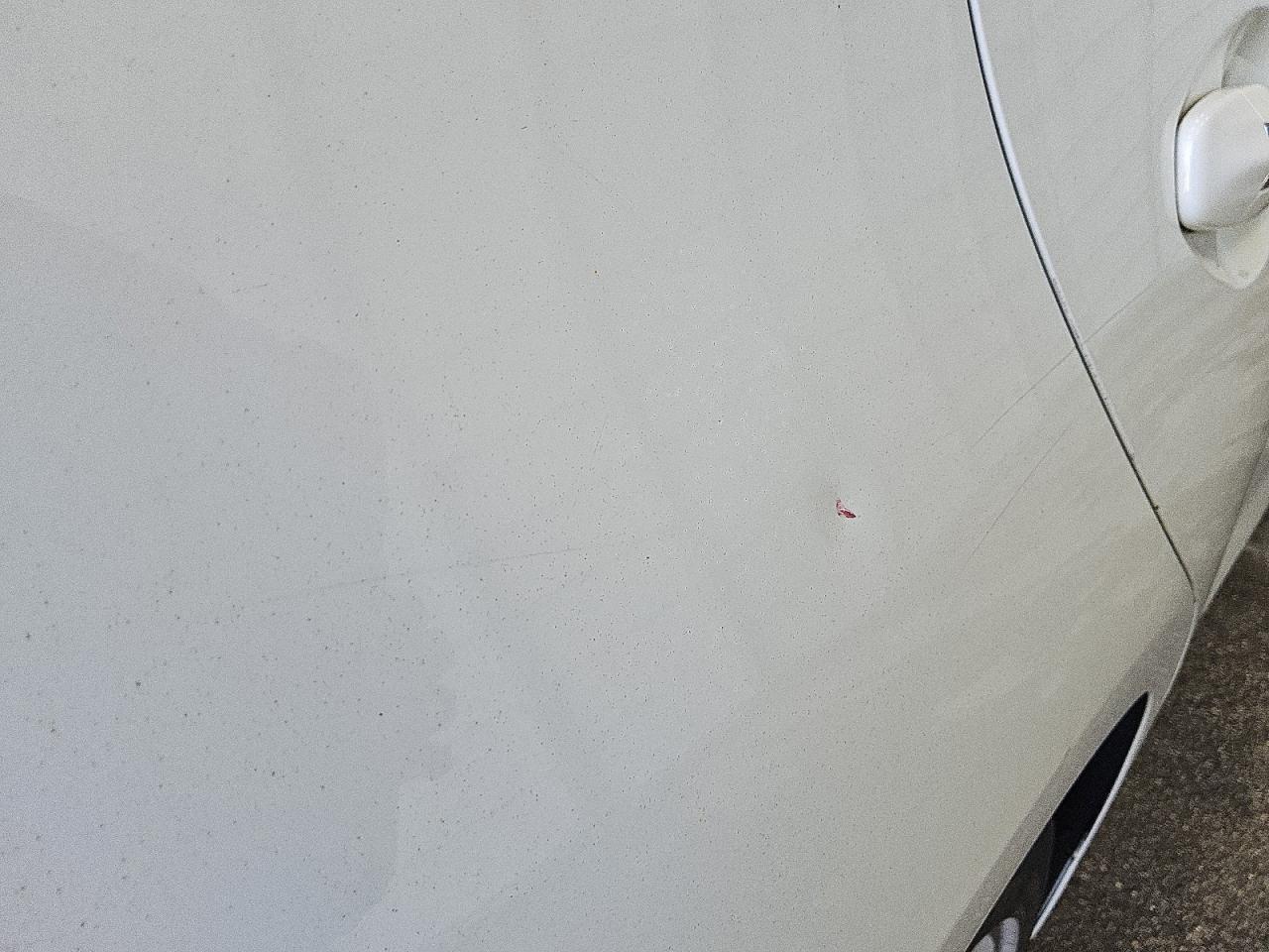 2015 Infiniti Q50 Premium White vin: JN1BV7AP9FM338144 Damage: Left Qtr Panel, Dent(S) W/ Paint Dmg, 1/2 To 1 Inch