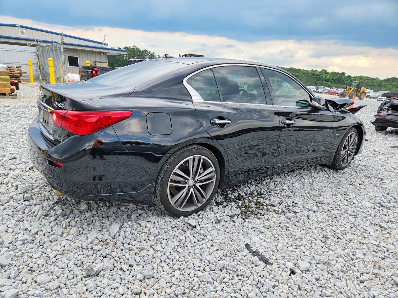 2015 Infiniti Q50 Sport Black vin: JN1BV7AP9FM340427