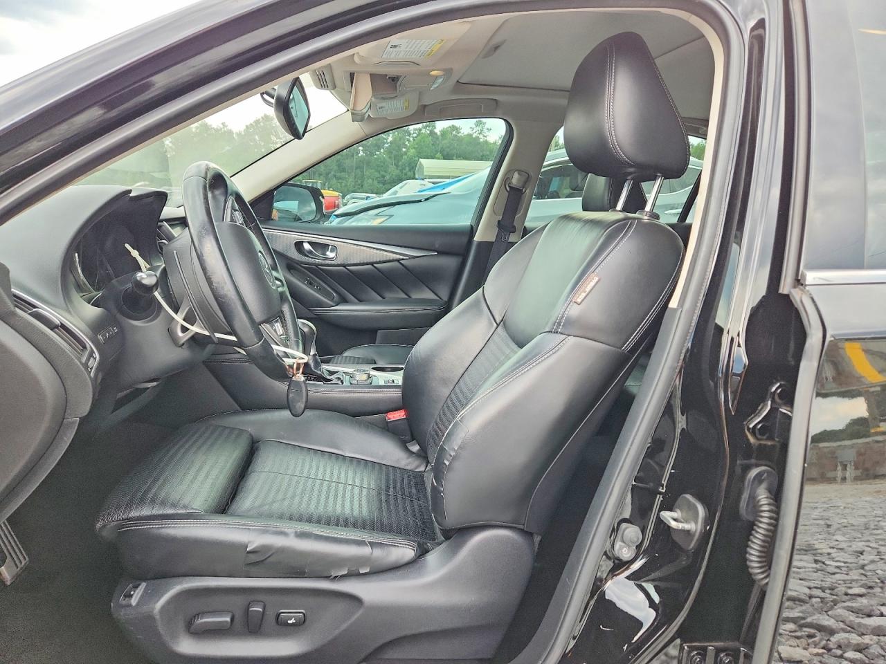 2015 Infiniti Q50 Sport Black vin: JN1BV7AP9FM340427