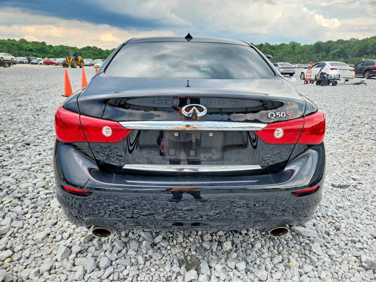 2015 Infiniti Q50 Sport Black vin: JN1BV7AP9FM340427