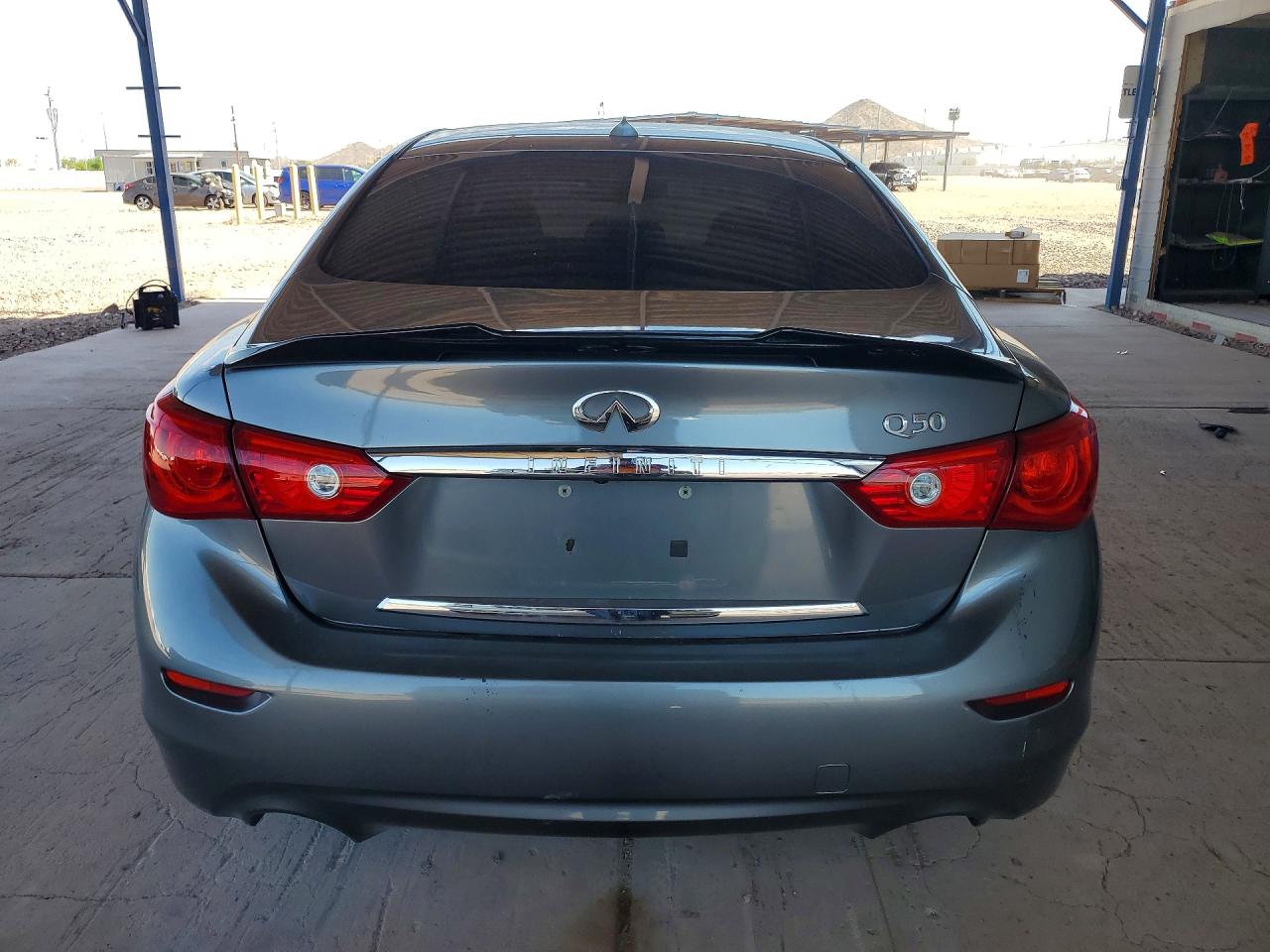 2015 Infiniti Q50 Premium Серый vin: JN1BV7AP9FM343182