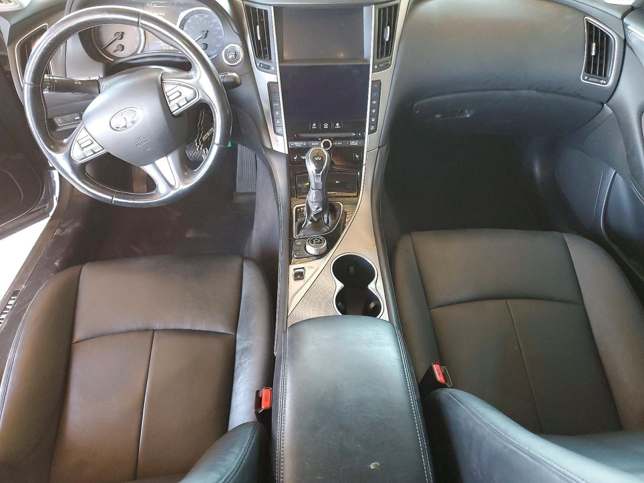 2015 Infiniti Q50 Premium Серый vin: JN1BV7AP9FM343182