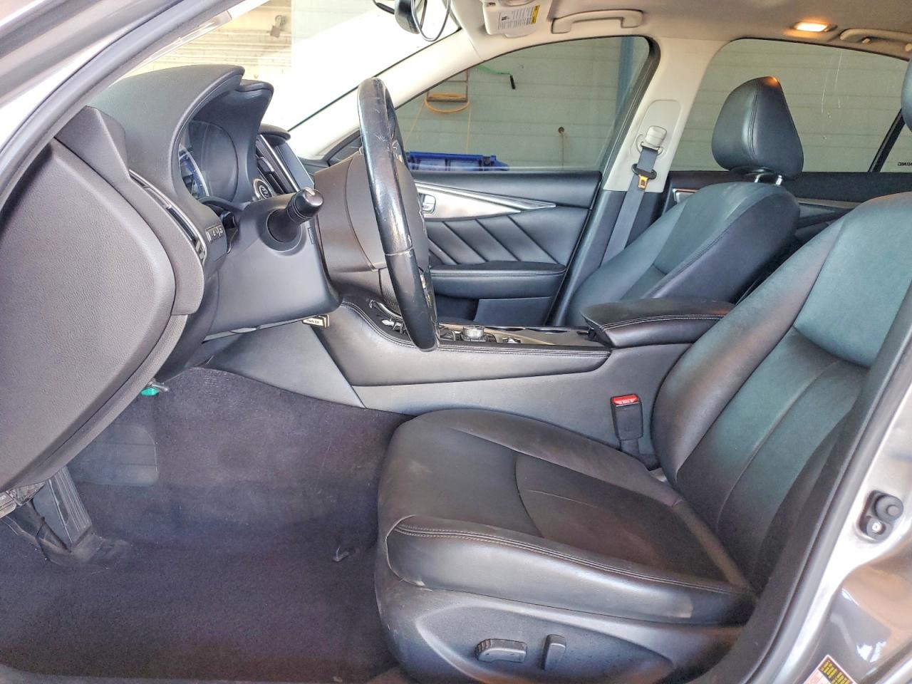 2015 Infiniti Q50 Premium Серый vin: JN1BV7AP9FM343182