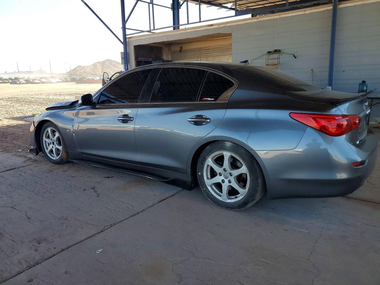 2015 Infiniti Q50 Premium Серый vin: JN1BV7AP9FM343182
