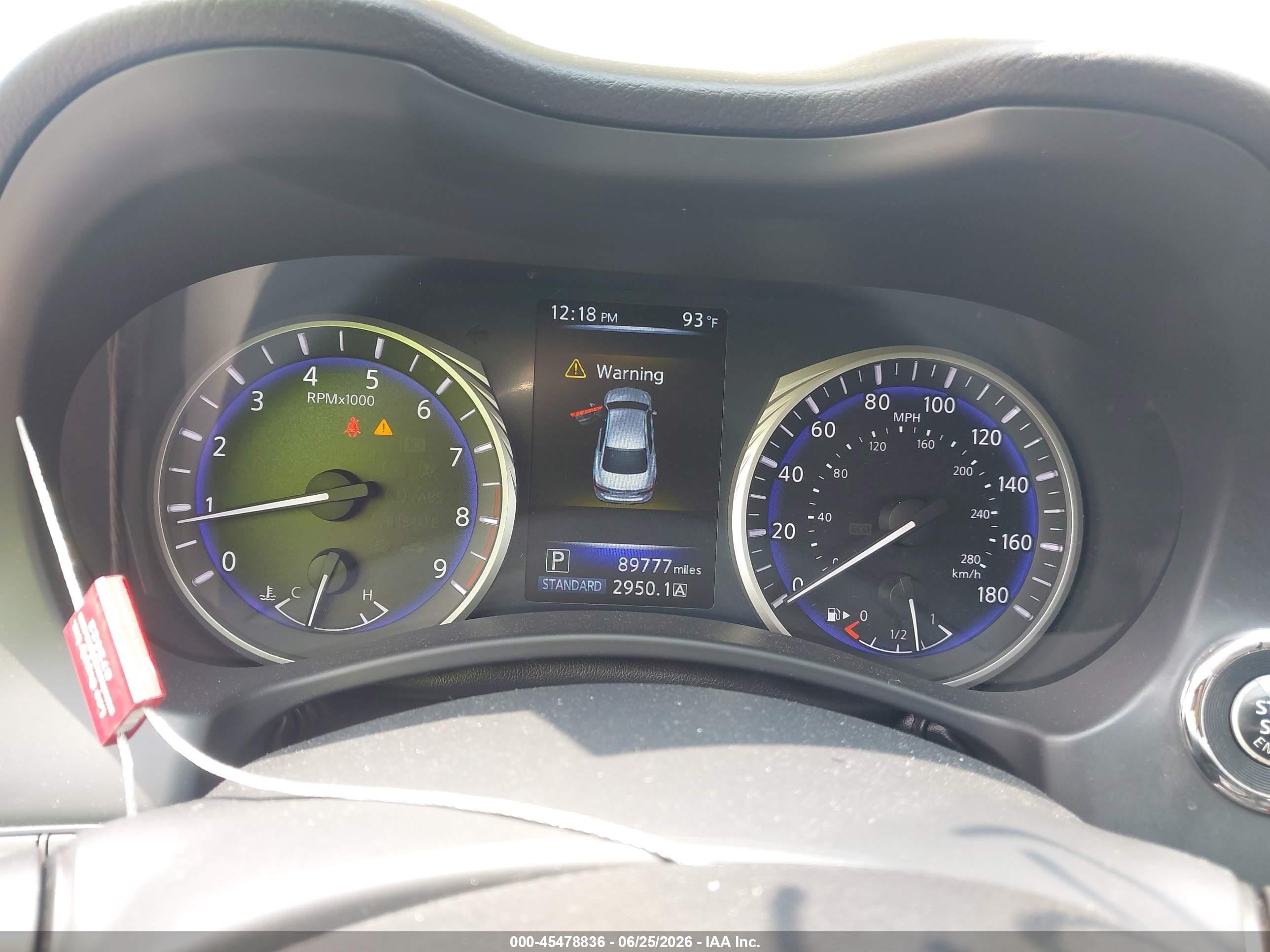 2015 Infiniti Q50 Premium White vin: JN1BV7AP9FM343733