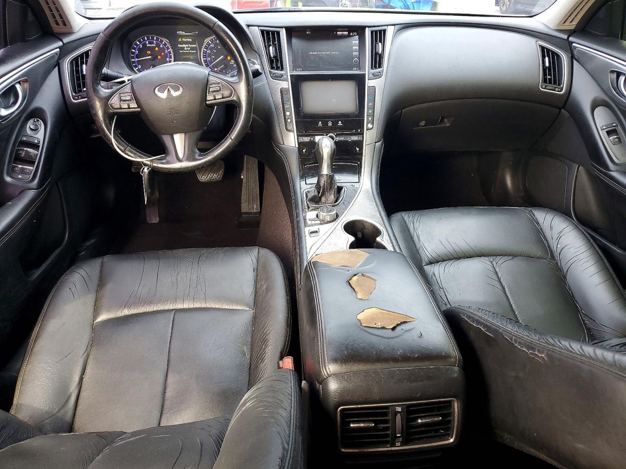 2015 Infiniti Q50 Premium Silver vin: JN1BV7AP9FM344915