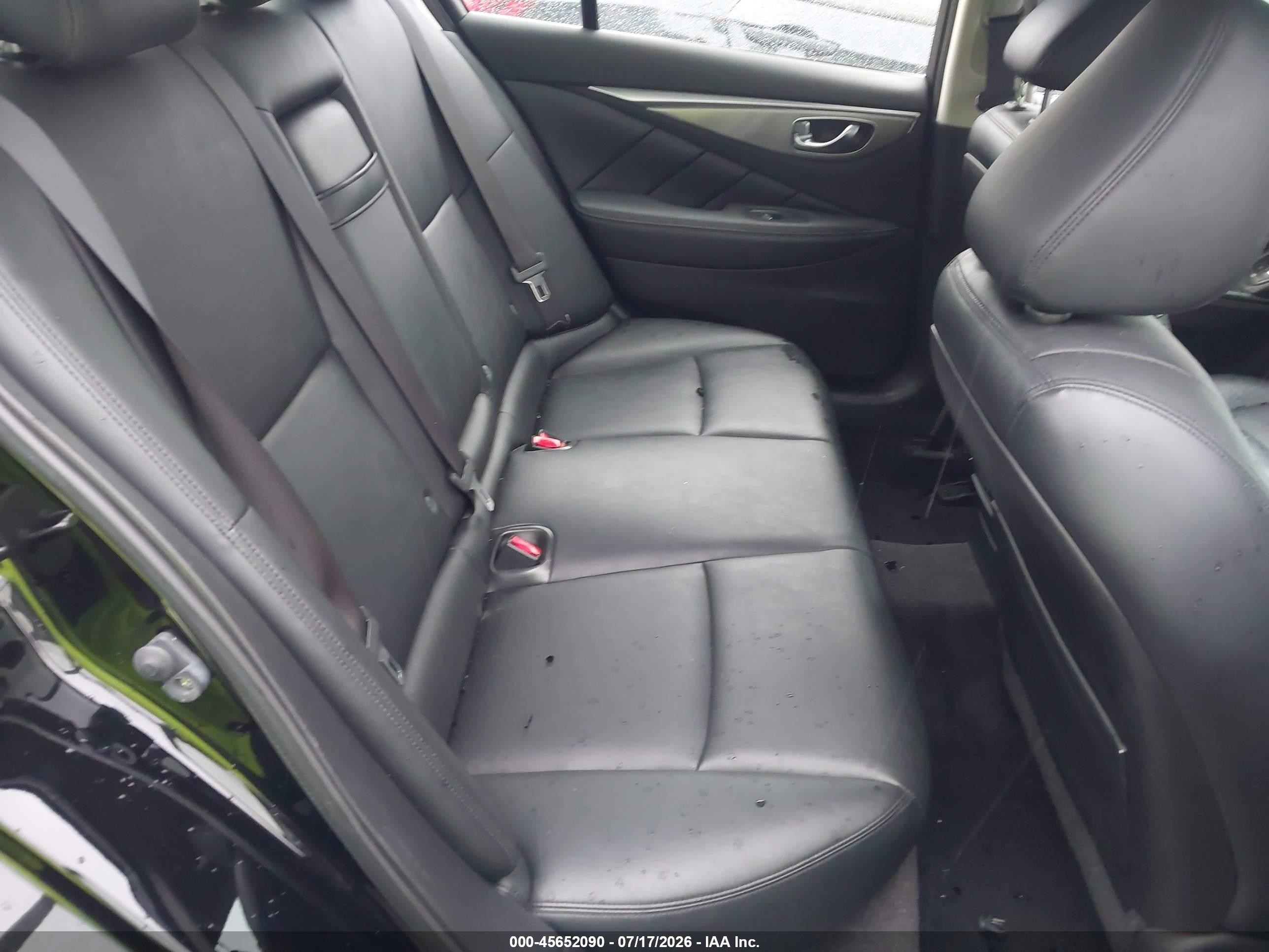 2014 Infiniti Q50 Premium Черный vin: JN1BV7APXEM683844