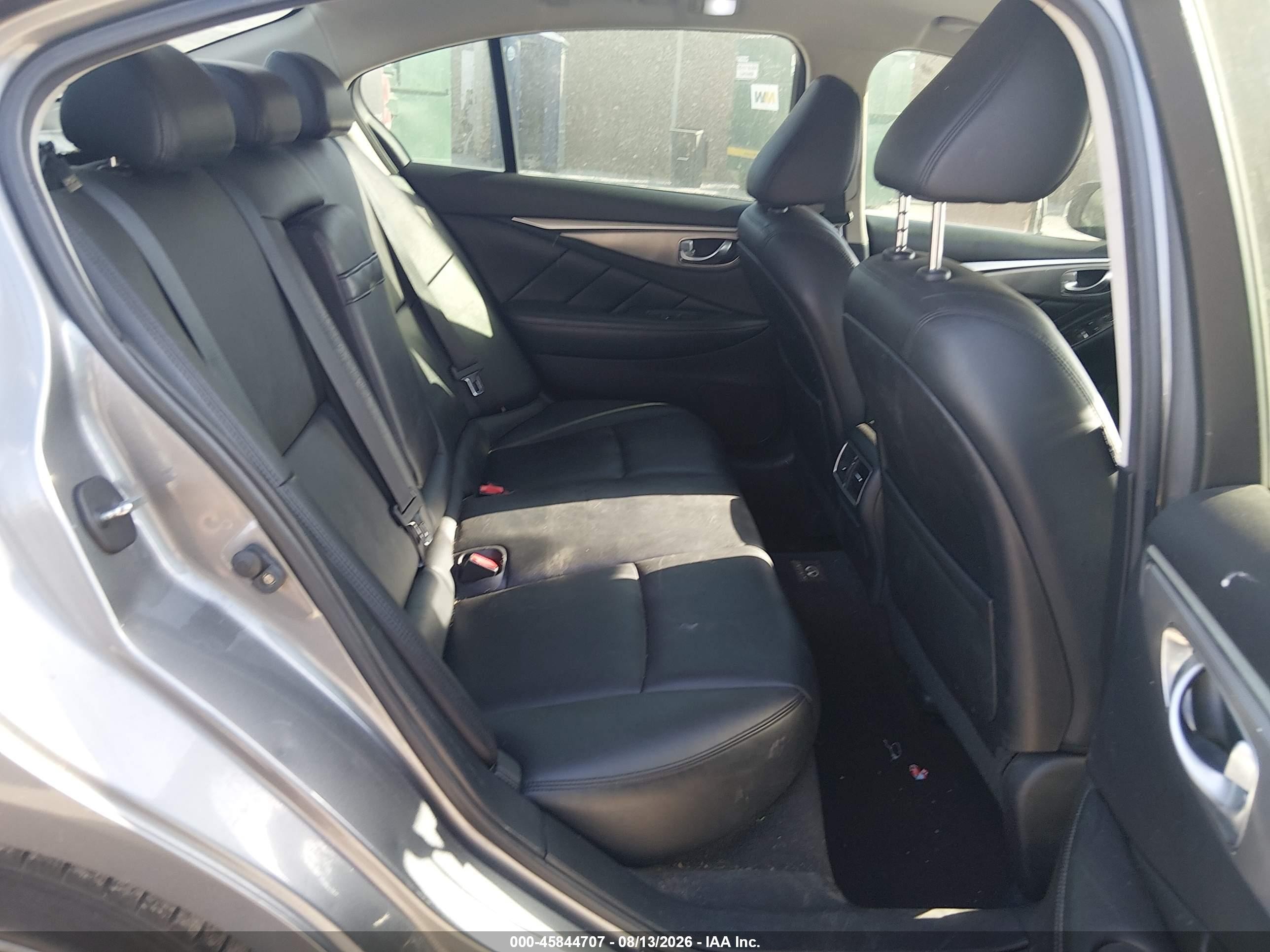 2014 Infiniti Q50   Серый vin: JN1BV7APXEM686517