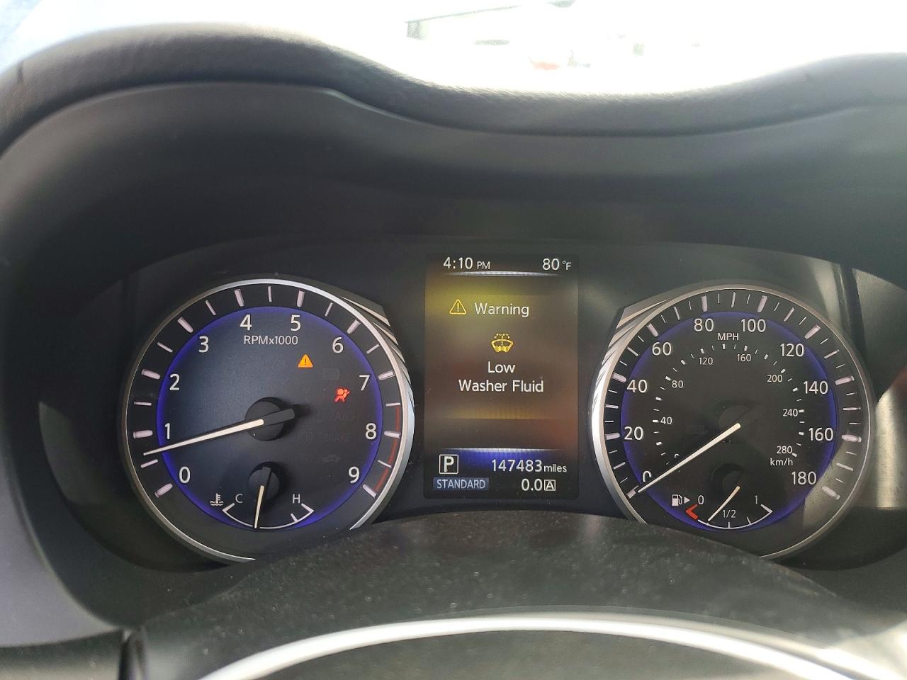 2014 Infiniti Q50 Base Blue vin: JN1BV7APXEM690664
