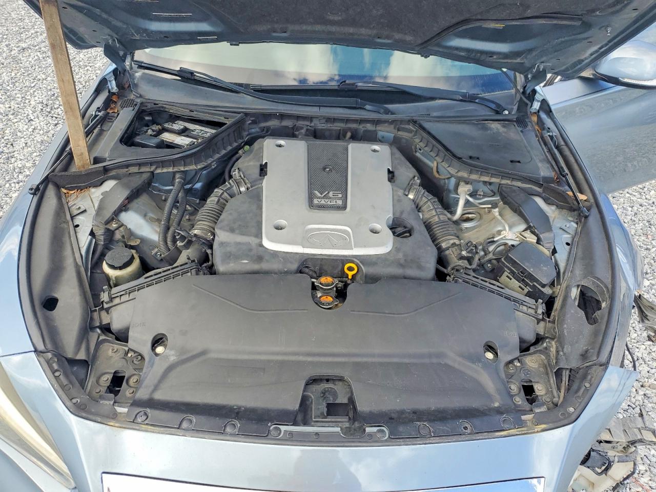 2014 Infiniti Q50 Base Blue vin: JN1BV7APXEM690664