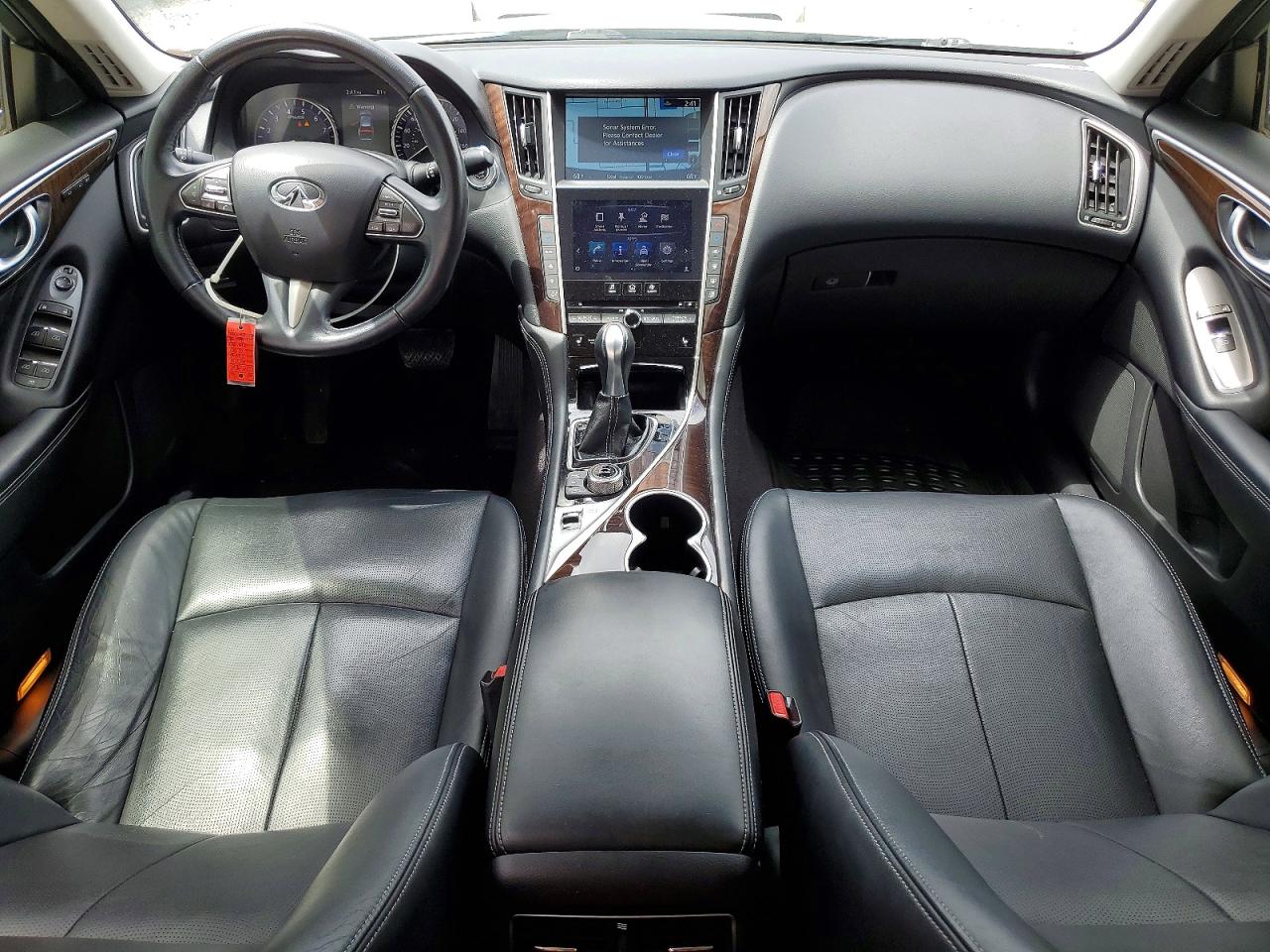 2014 Infiniti Q50 Premium Белый vin: JN1BV7APXEM693340