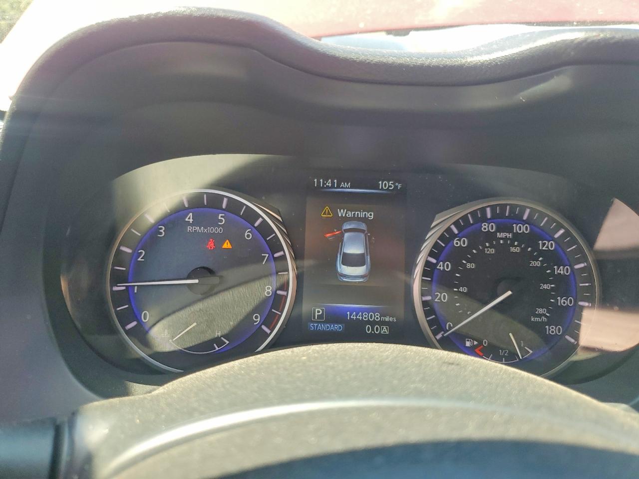 2015 Infiniti Q50 Premium Red vin: JN1BV7APXFM335141