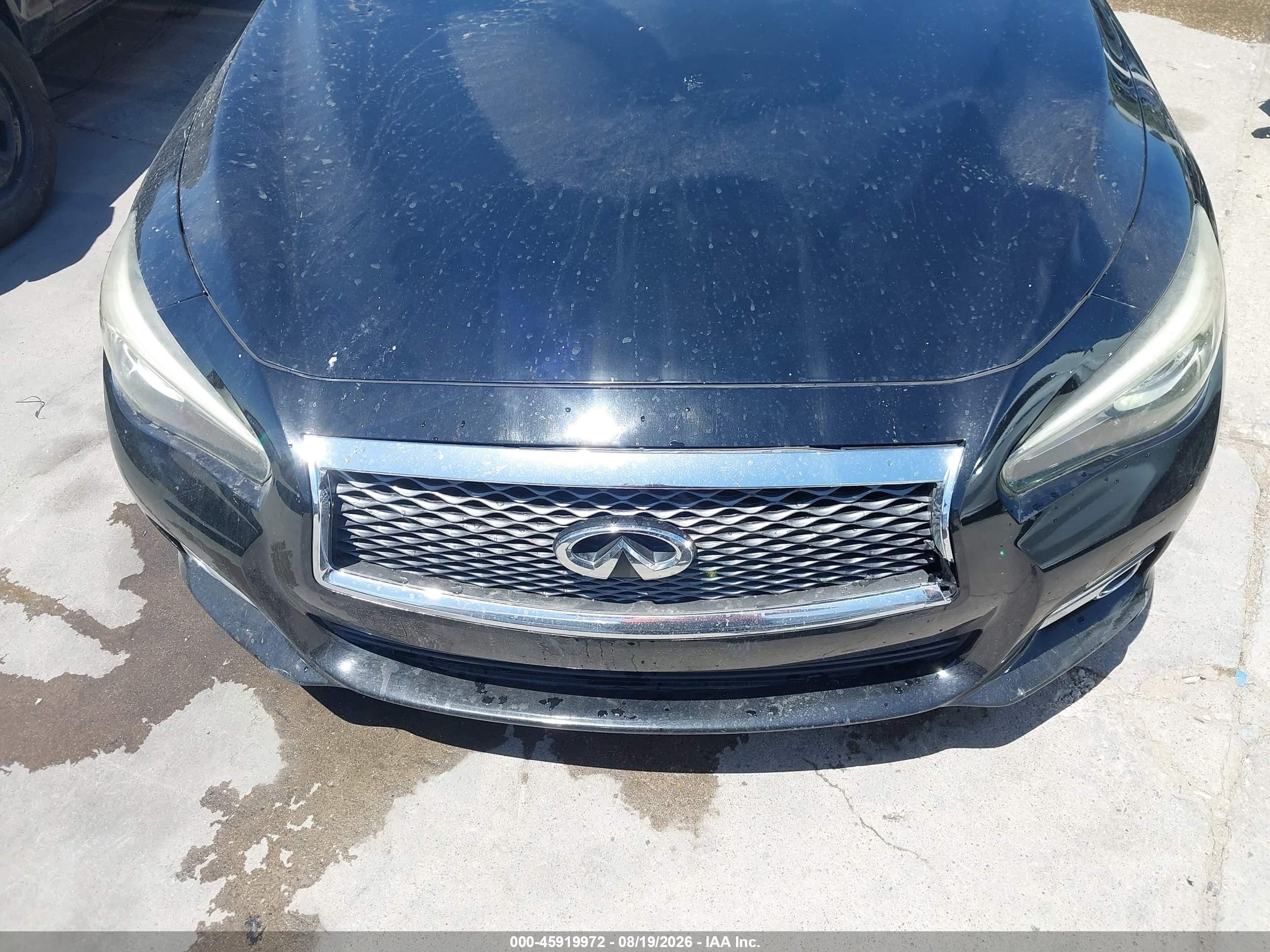 2015 Infiniti Q50 Premium Black vin: JN1BV7APXFM335415