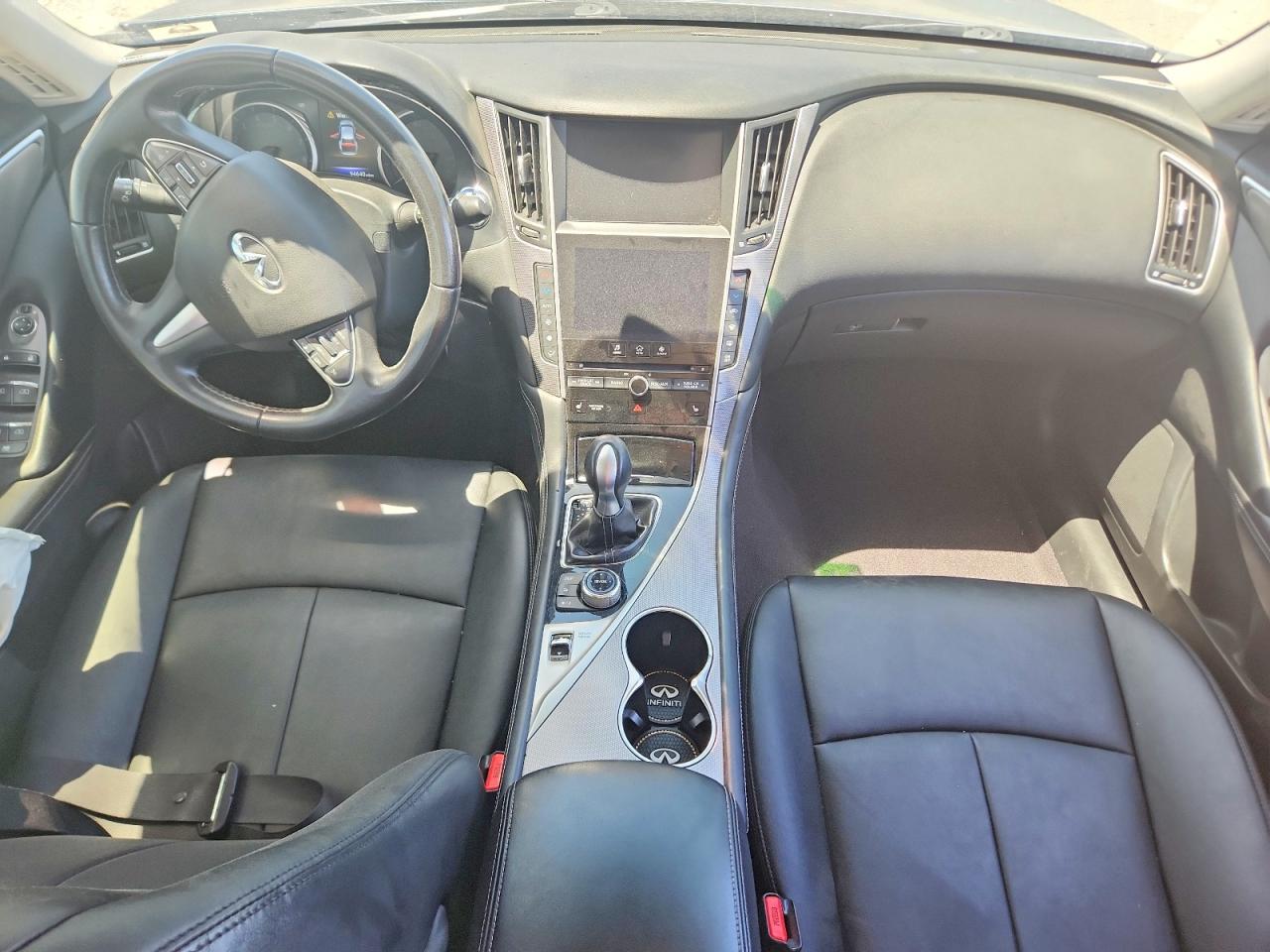 2015 Infiniti Q50 Premium Blue vin: JN1BV7APXFM339352