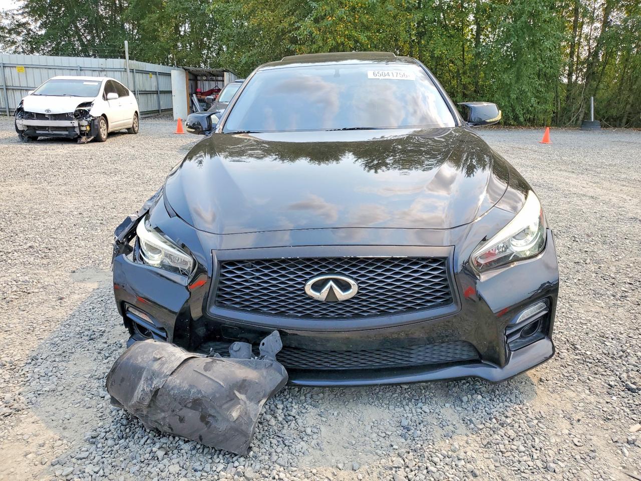 2015 Infiniti Q50 Sport Black vin: JN1BV7APXFM343787