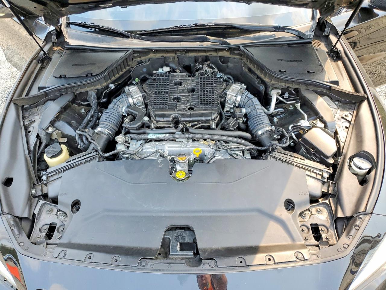 2015 Infiniti Q50 Sport Black vin: JN1BV7APXFM343787