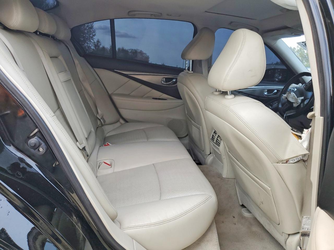 2015 Infiniti Q50 Sport Black vin: JN1BV7APXFM343787
