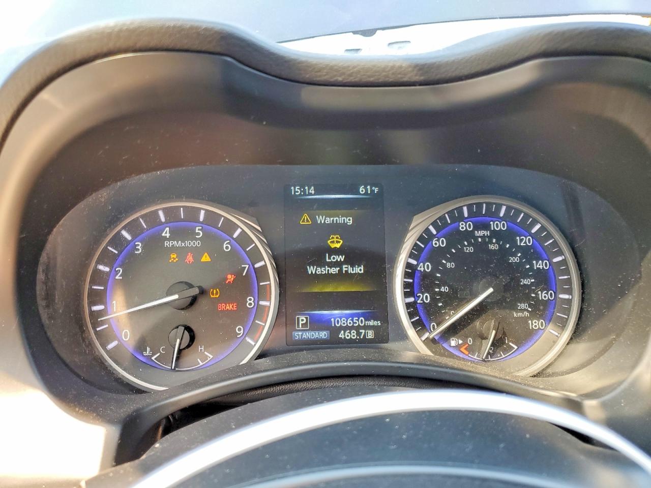 2015 Infiniti Q50 Sport Black vin: JN1BV7APXFM343787