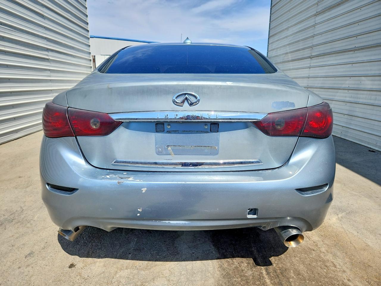 2015 Infiniti Q50 Base Blue vin: JN1BV7APXFM344227