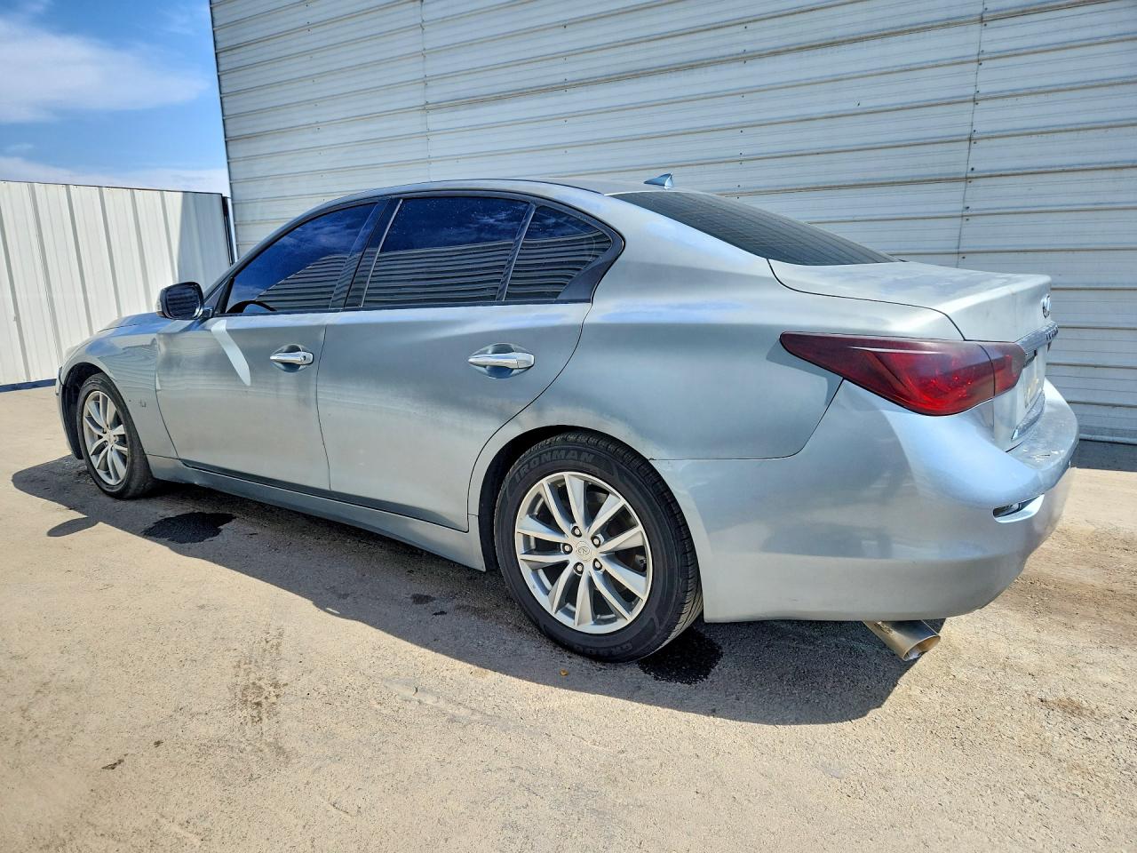 2015 Infiniti Q50 Base Blue vin: JN1BV7APXFM344227