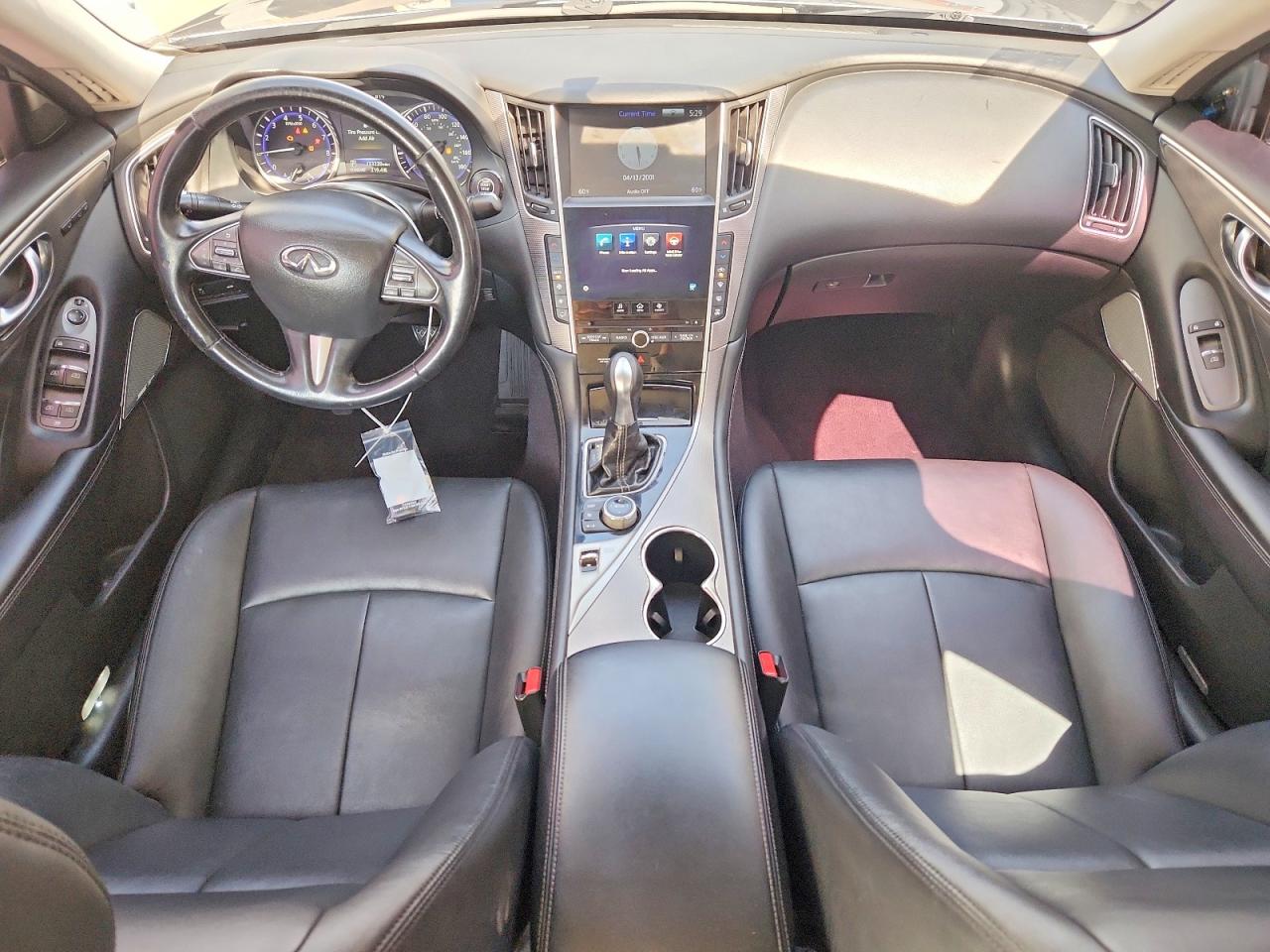 2015 Infiniti Q50 Base Blue vin: JN1BV7APXFM344227