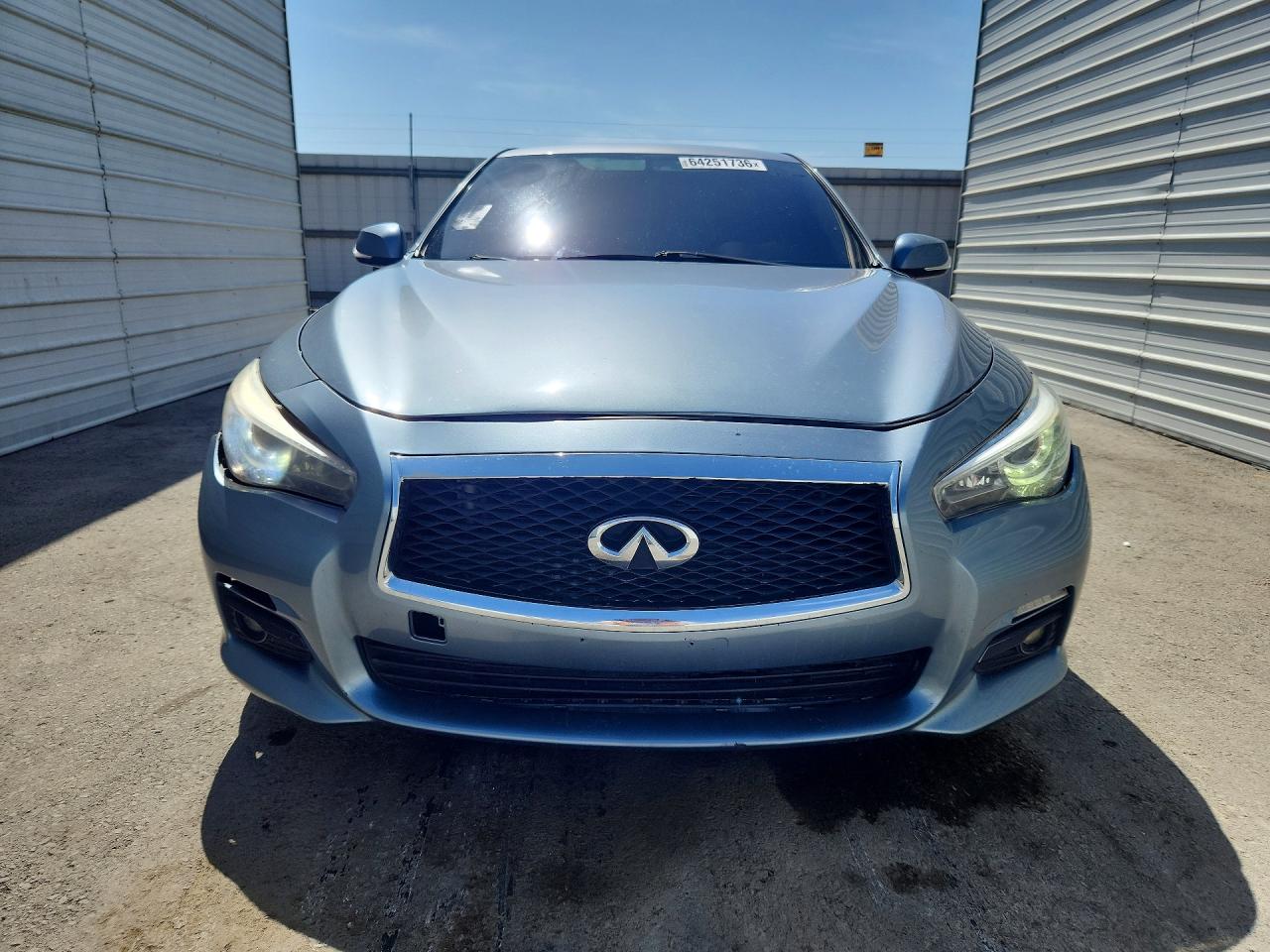 2015 Infiniti Q50 Base Blue vin: JN1BV7APXFM344227