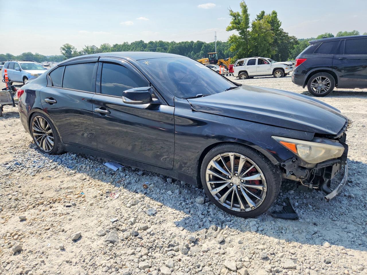 2015 Infiniti Q50 Premium Black vin: JN1BV7APXFM356863