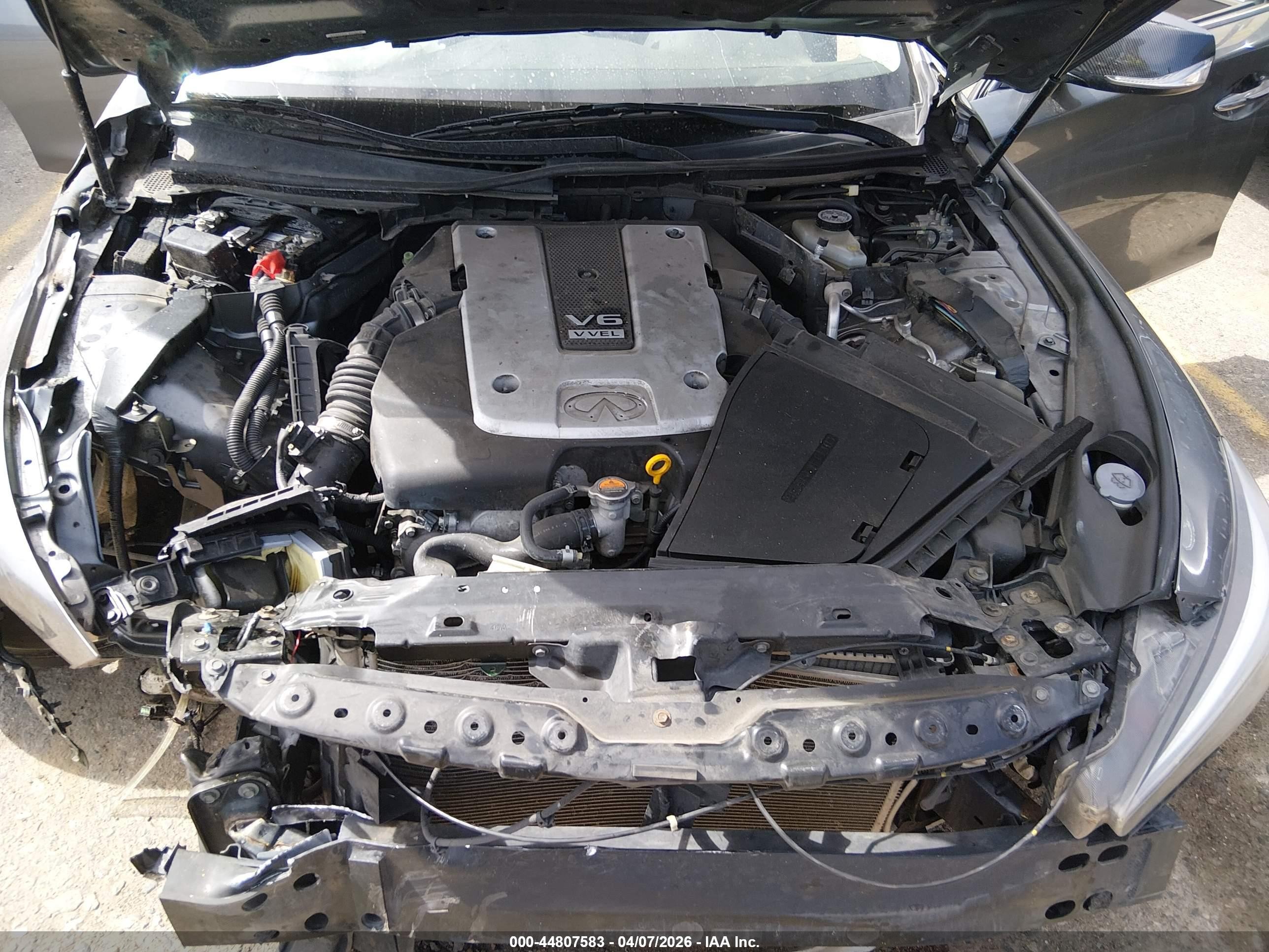 2014 Infiniti Q50 Premium Gray vin: JN1BV7AR0EM681554