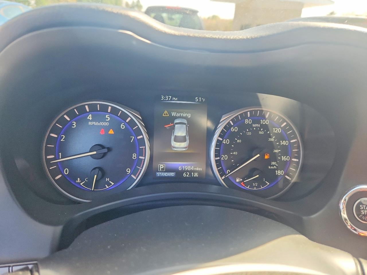 2014 Infiniti Q50 Premium White vin: JN1BV7AR0EM690495