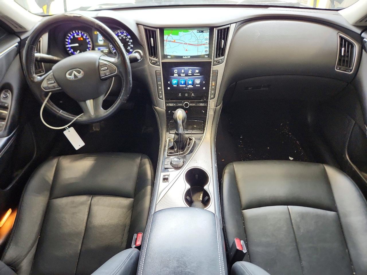 2014 Infiniti Q50 Premium Black vin: JN1BV7AR0EM702113
