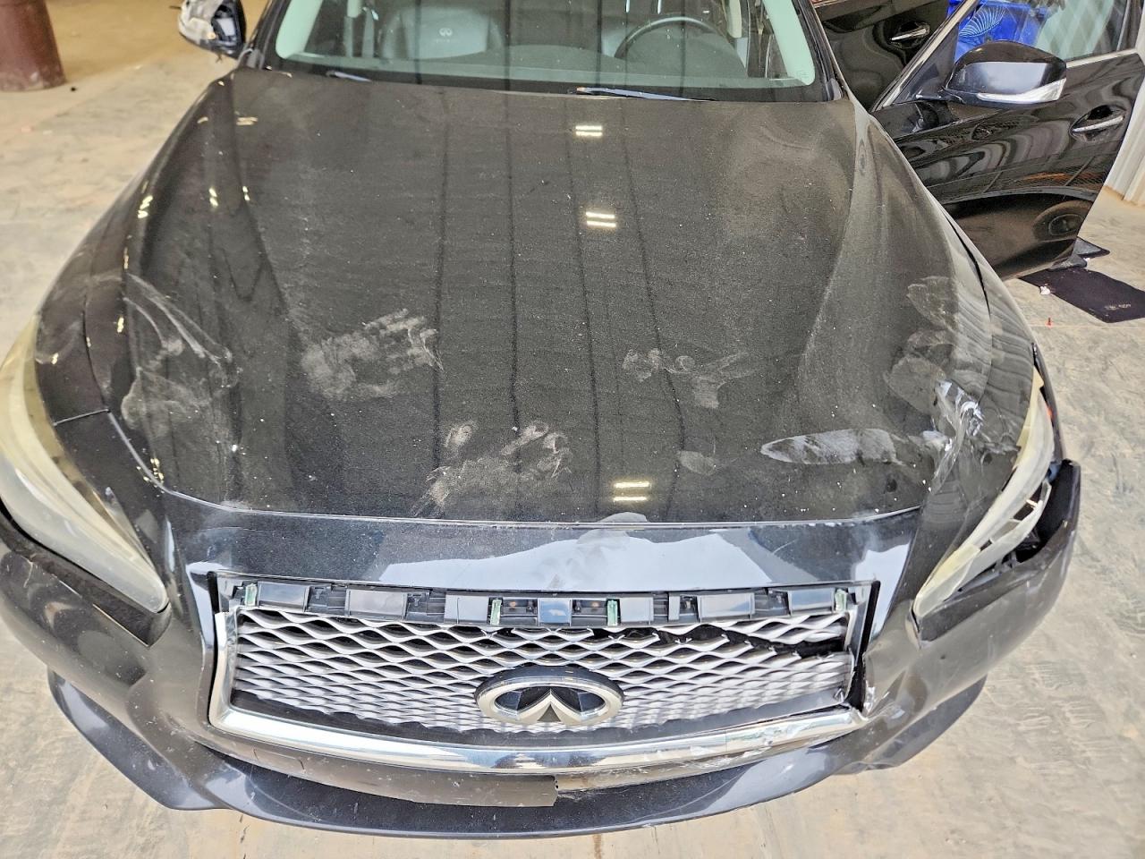 2014 Infiniti Q50 Premium Black vin: JN1BV7AR0EM702113