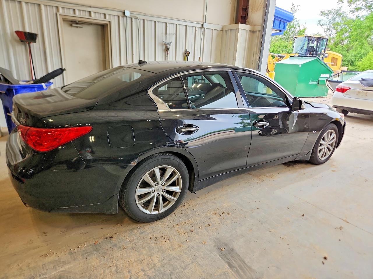 2014 Infiniti Q50 Premium Black vin: JN1BV7AR0EM702113