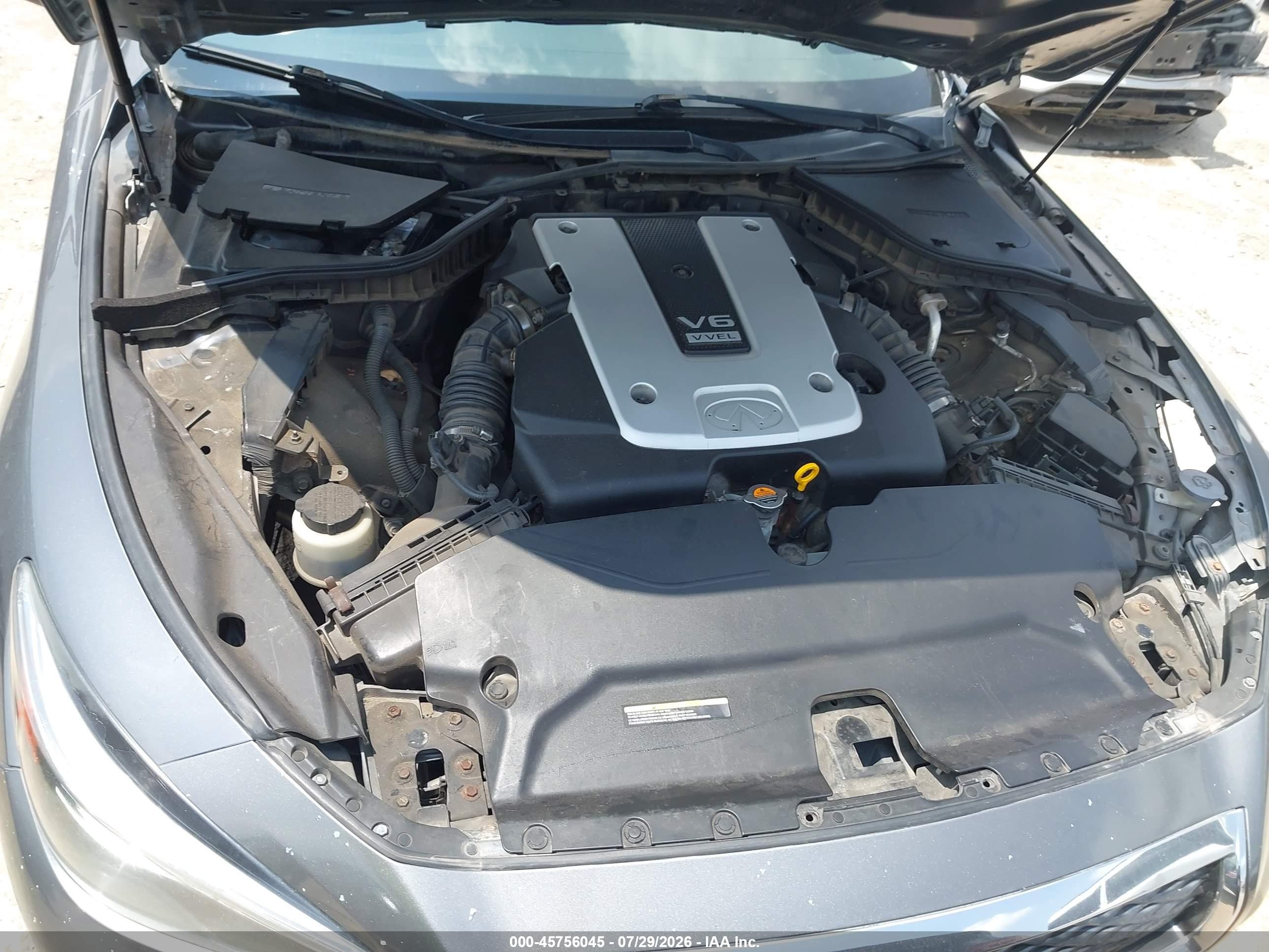 2014 Infiniti Q50 Premium/sport Gray vin: JN1BV7AR0EM707649